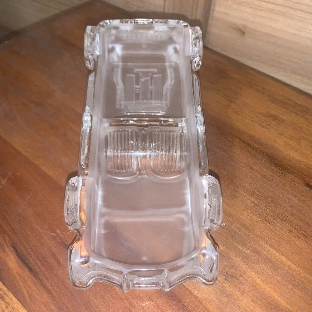 1959 Hofbauer Corvette Glass Frosted Crystal Car Model 7